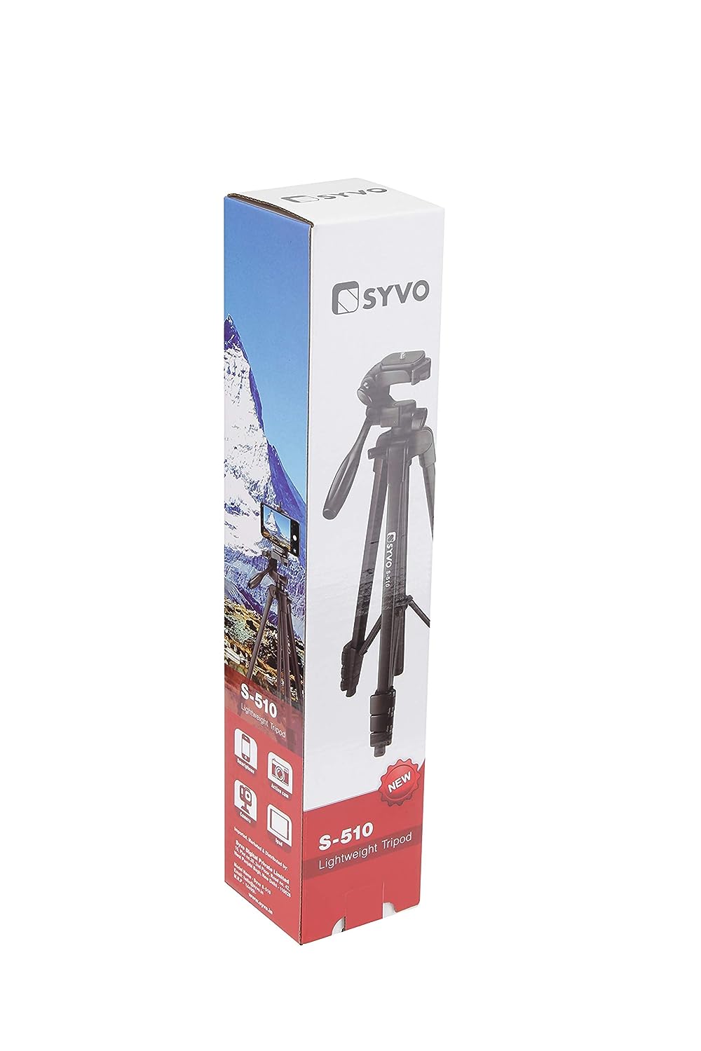 Syvo S-510 PRO 55-Inch Tripod